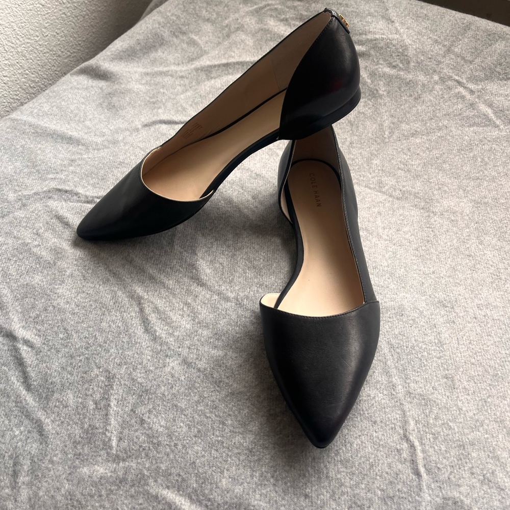 Cole Haan d’Orsay Leather Flats Women 9.5